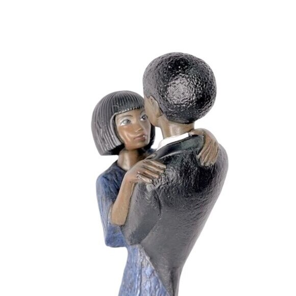 Mahogany Princess “IN HARMONY” 1997 Couple Figurine Vintage Hallmark Enesco - Picture 3 of 12